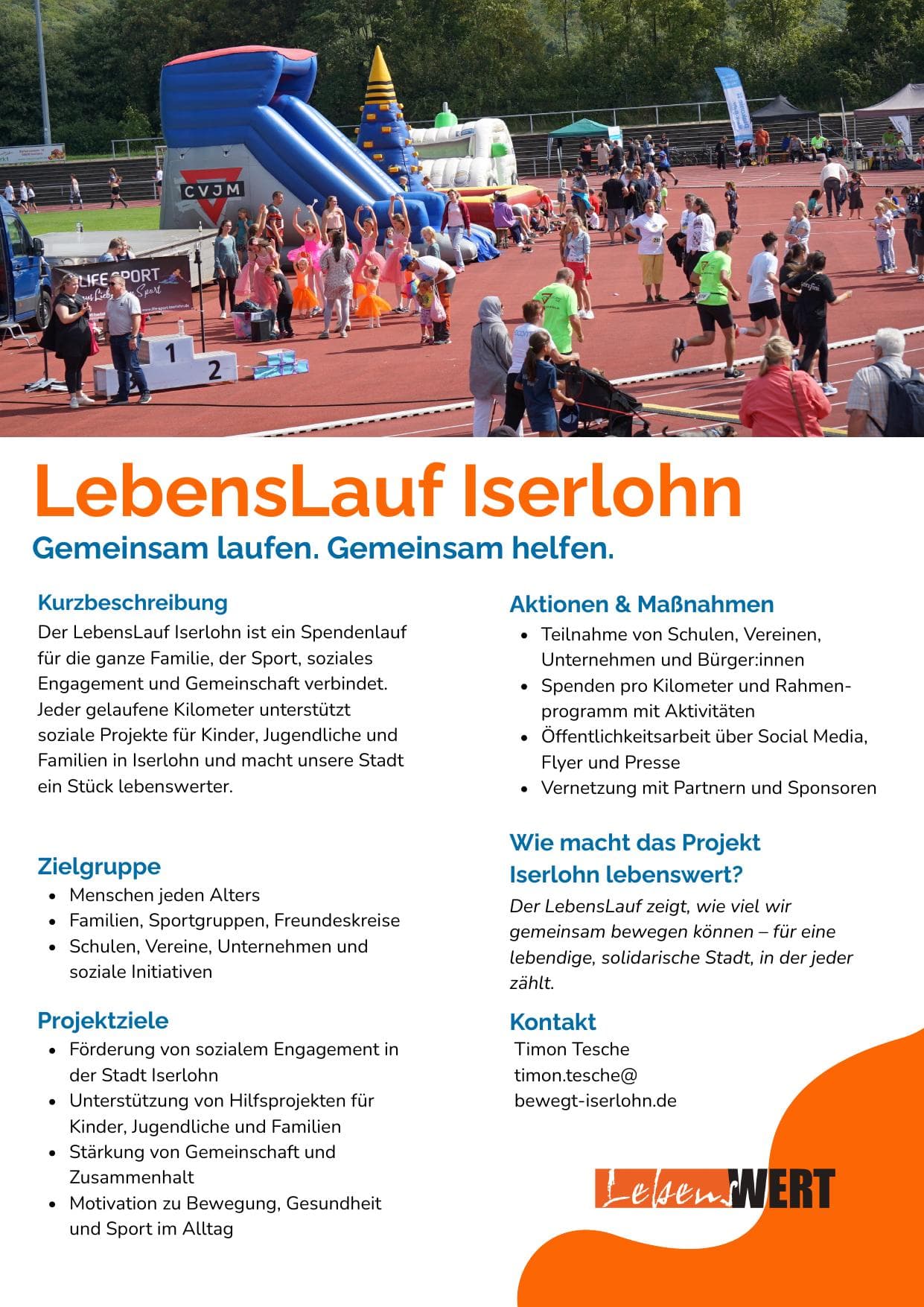 LebensLauf Düsseldorf — Gemeinsam laufen, gemeinsam helfen